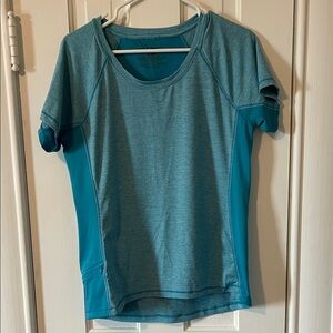 L.L. Bean Teal Short Sleeve Top